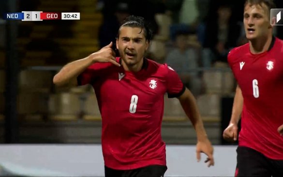 მამაგეიშვილის ეფექტური გოლი - 21-წლამდე ნაკრებმა ერთი ბურთი გაქვითა